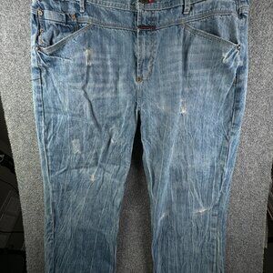 VTG Marithe Francois Girbaud Jeans Men 42M X-edge Relaxed Baggy Skater Hip Hop